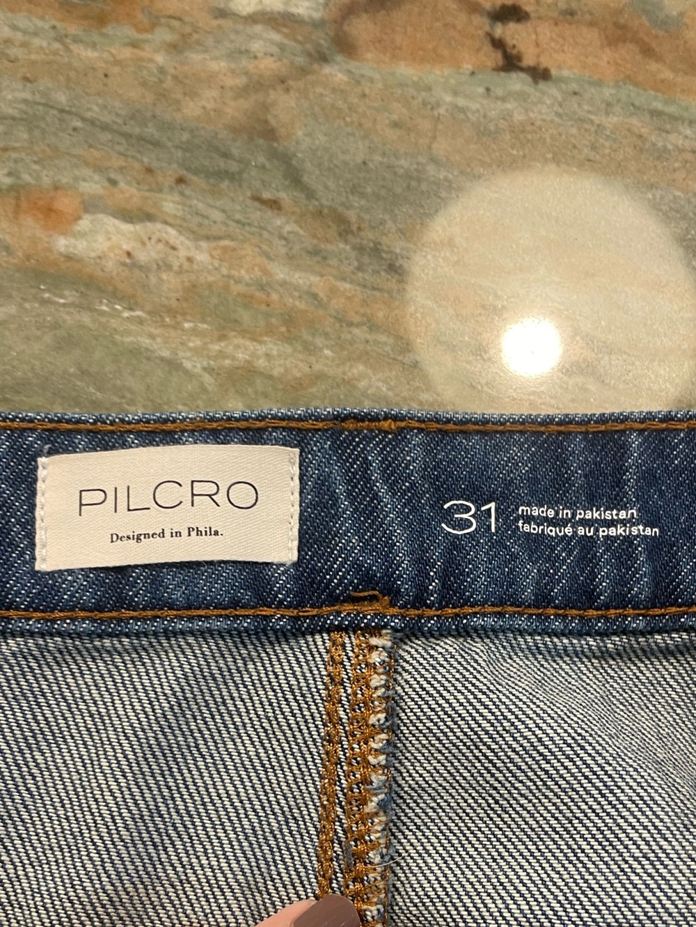 Pilcro Mid-Rise Culotte Jeans - 31 - Picture 5 of 5